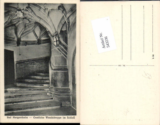 543236, Bad Mergentheim Staircase Staircase Spiral staircase