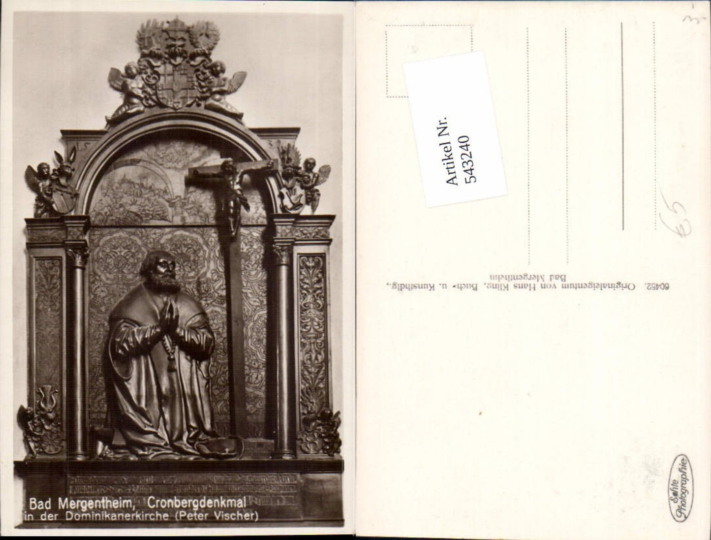 543240,Bad Mergentheim Peter Vischer Kirche