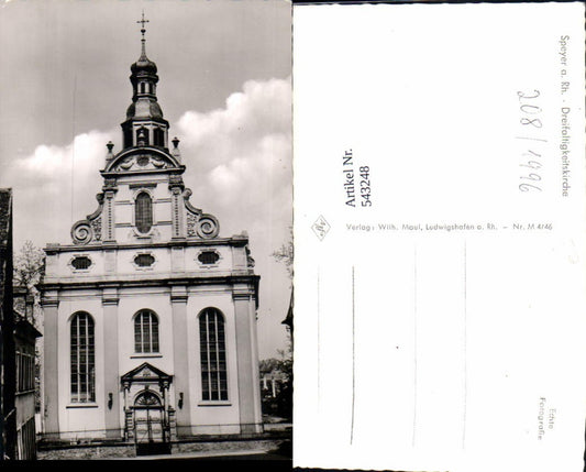 543248,Speyer am Rhein Kirche Dreifaltigkeitskirche