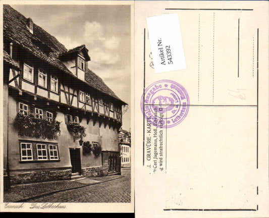 543392, Eisenach Lutherhaus