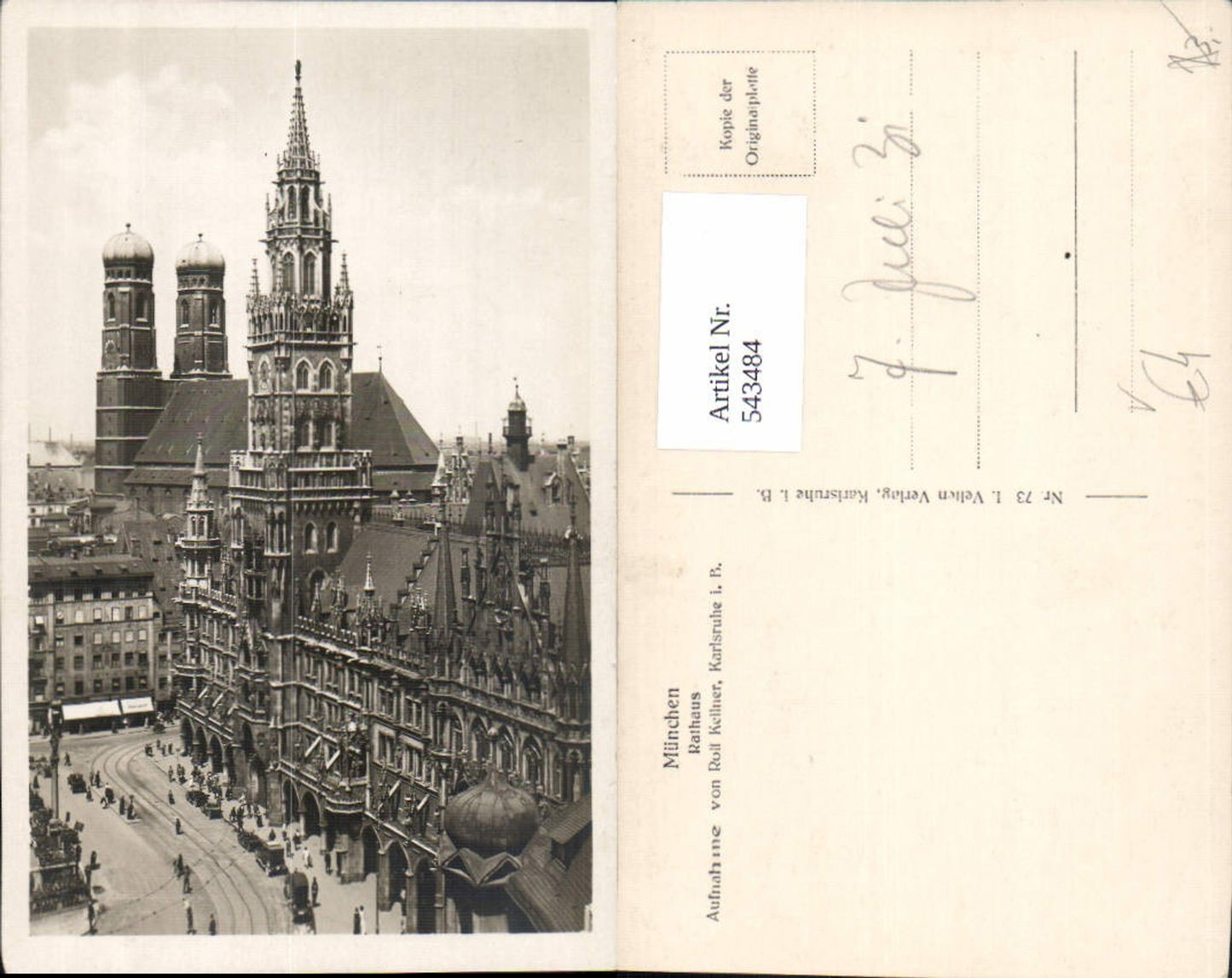 543484, Munich Church Town Hall