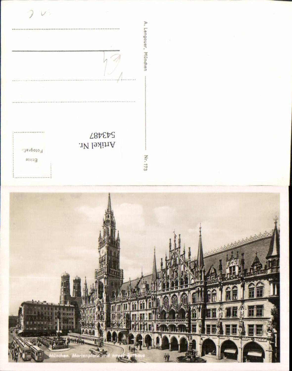 543487,München Marienplaz Rathaus