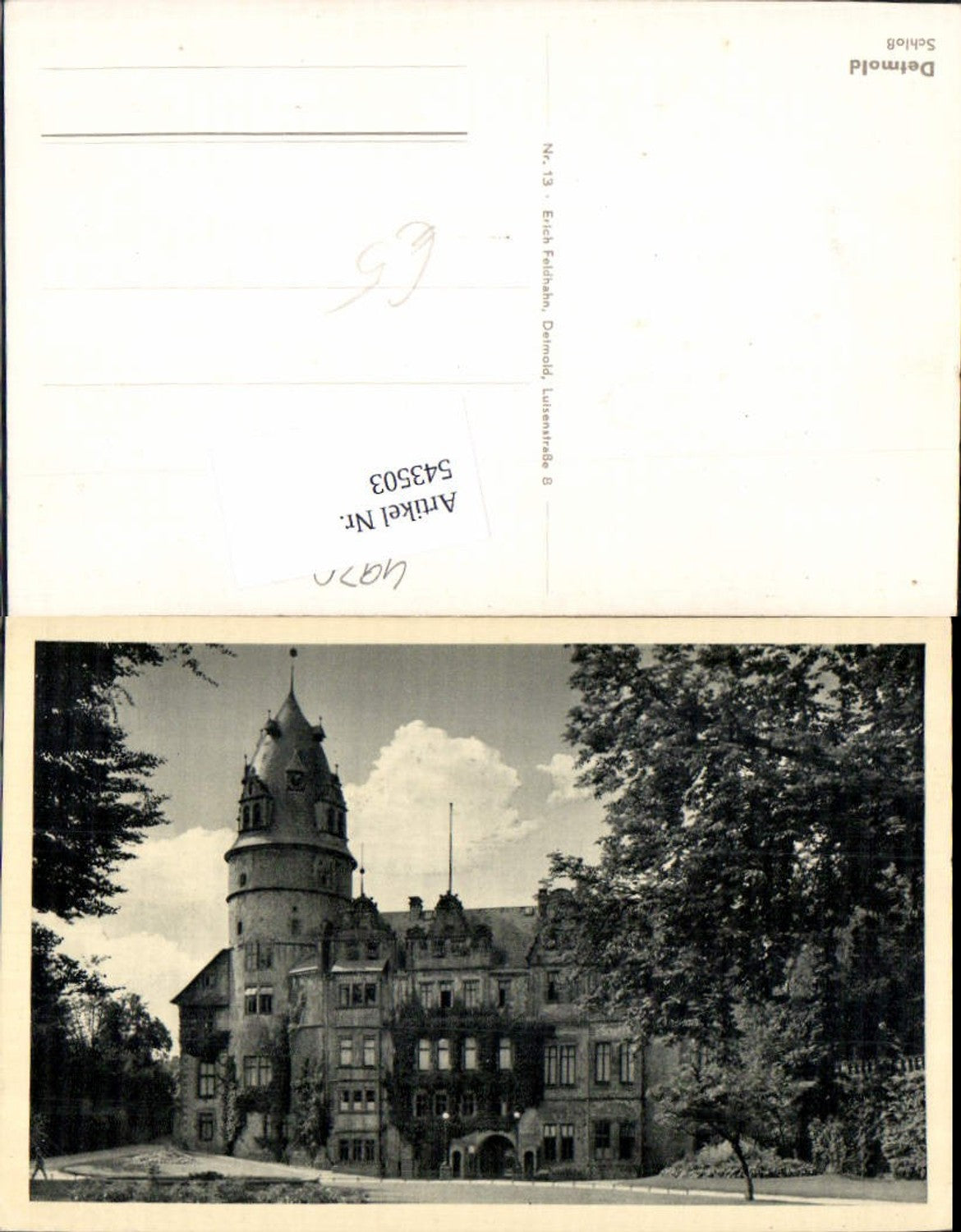 543503,Detmold Schloß