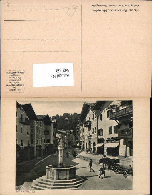 543669,Berchtesgaden Marktplatz