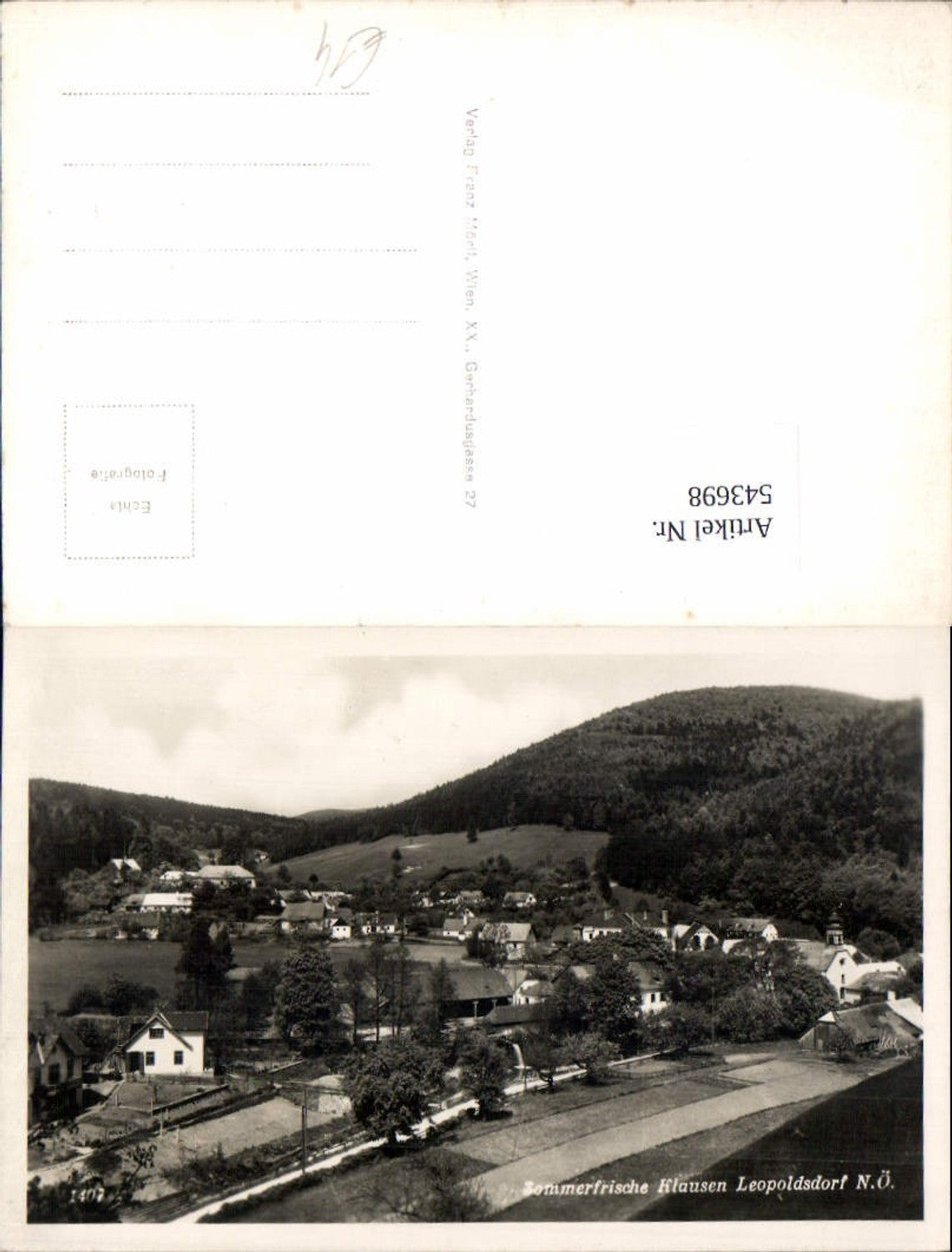 543698,Klausen Leopoldsdorf bei Baden Partie