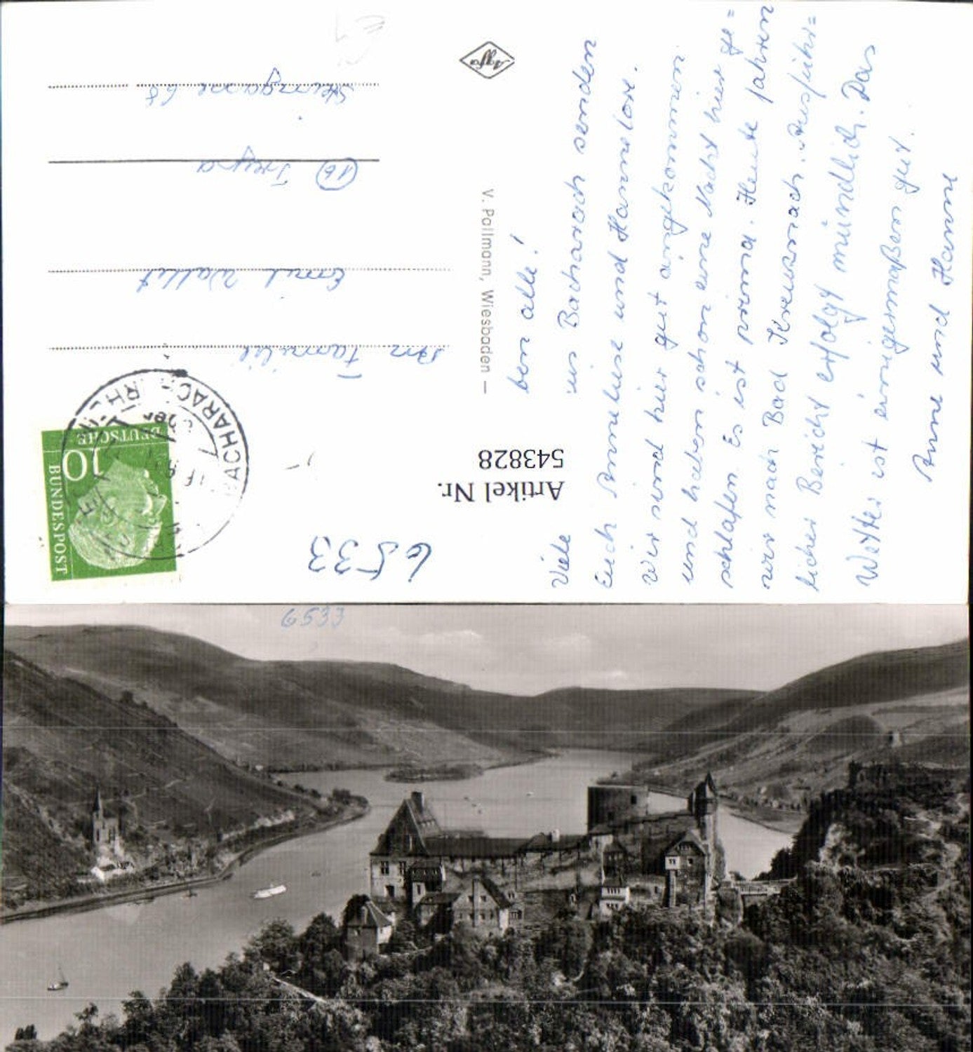 543828,Bacharach am Rhein Nahe Stahleck