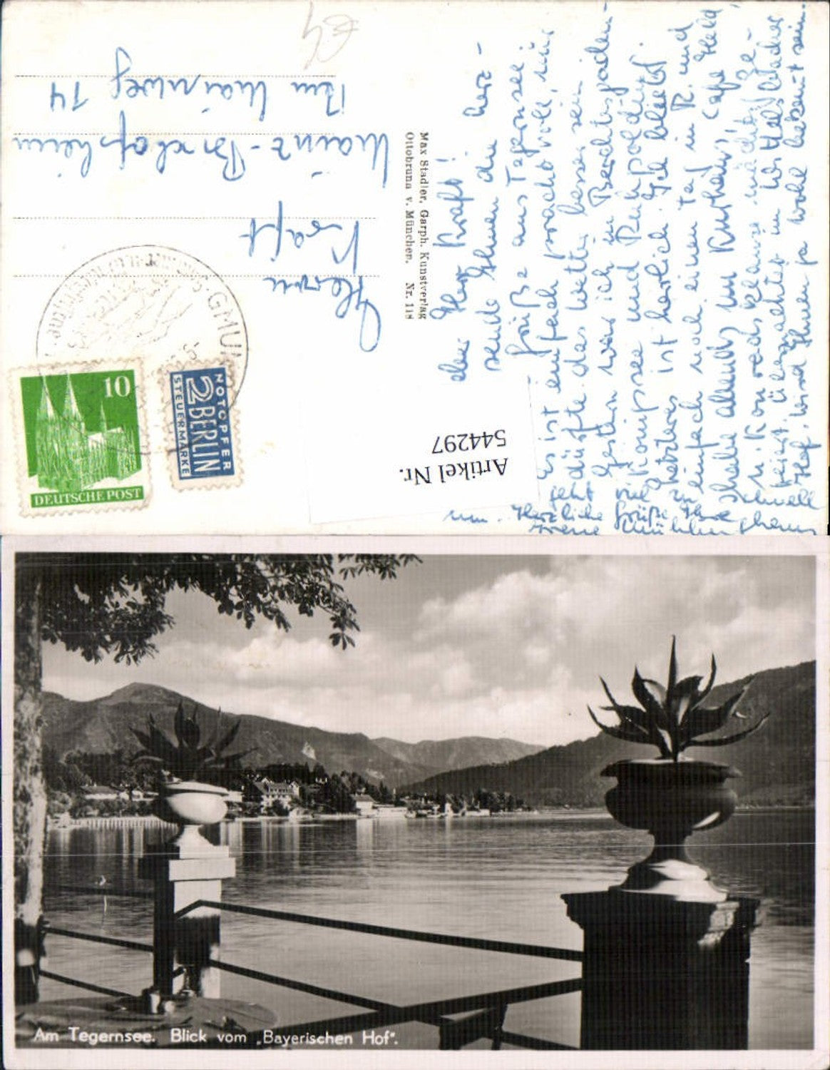 544297,Tegernsee Blick vom Bayerischen Hof