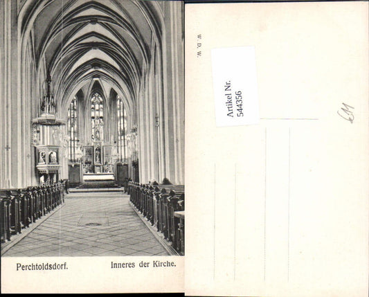 544356,tolle AK Perchtoldsdorf b. Wien Kirche