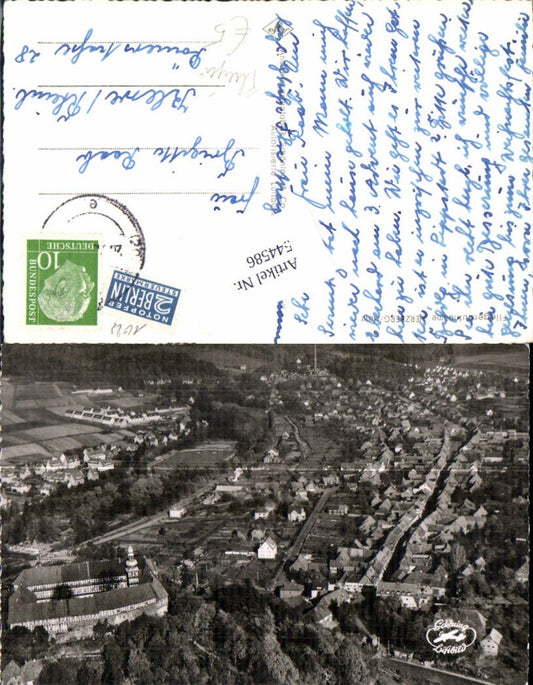 544586,tolle Fliegeraufnahme Herzberg Harz