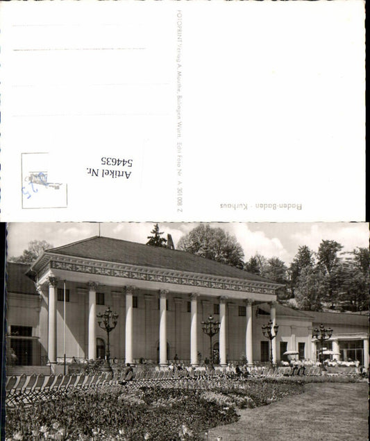544635, Baden-Baden Kurhaus