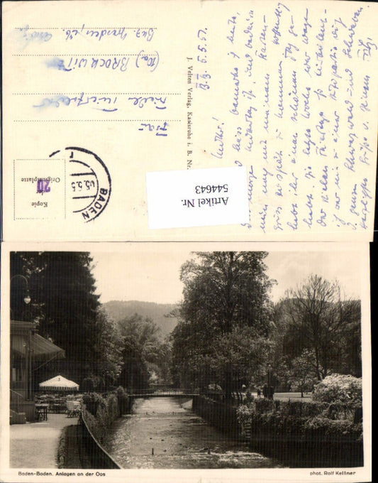 544643, Baden-Baden Anlagen ad Oos