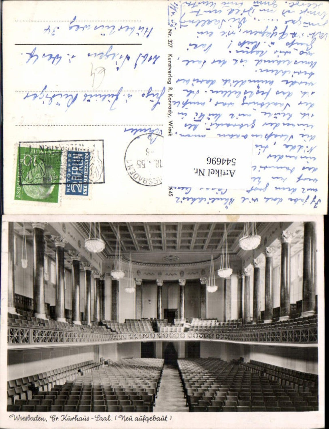 544696,Wiesbaden Kurhaus Saal