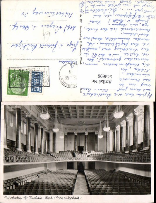 544696,Wiesbaden Kurhaus Saal