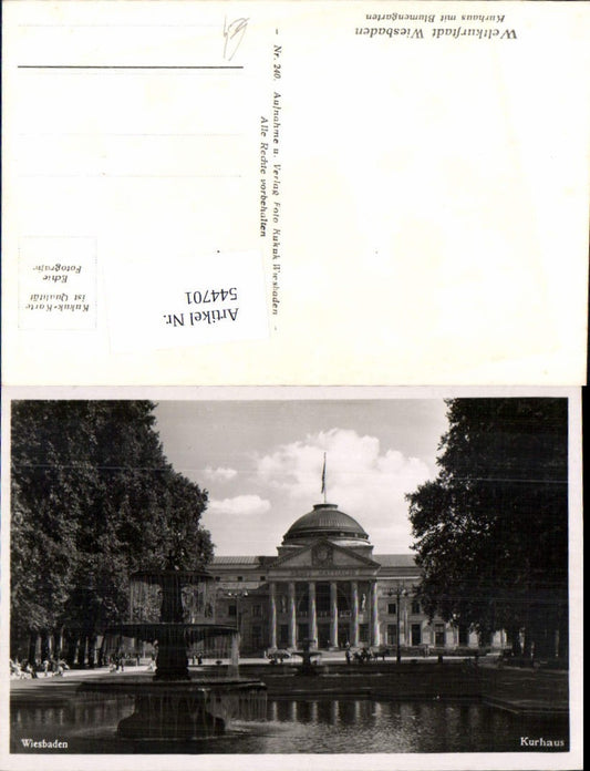 544701,Wiesbaden Kurhaus