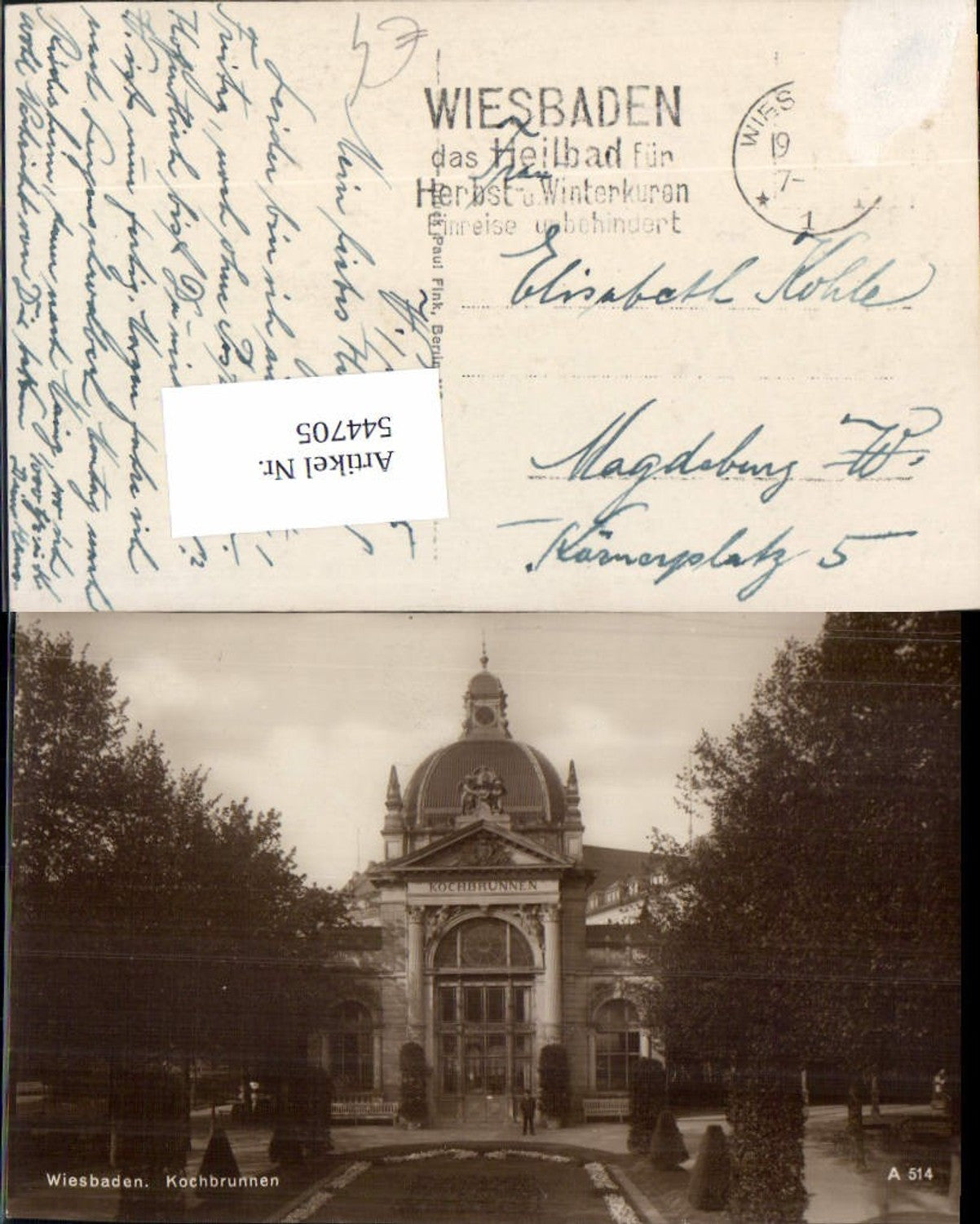 544705,Wiesbaden Kochbrunnen