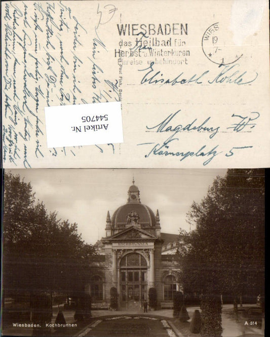 544705,Wiesbaden Kochbrunnen