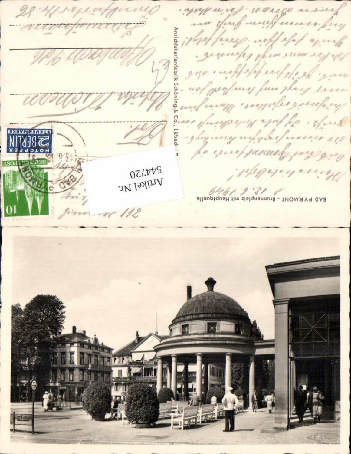 544720,Bad Pyrmont Brunnenplatz