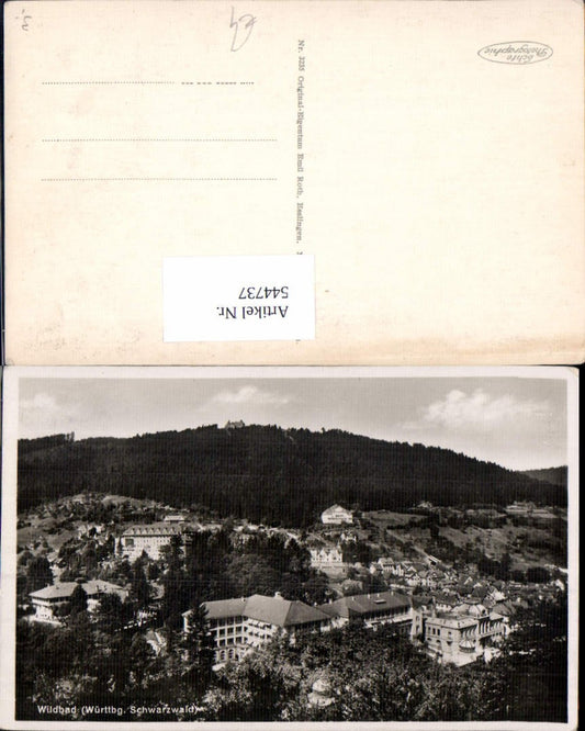 544737, Wildbad partial view