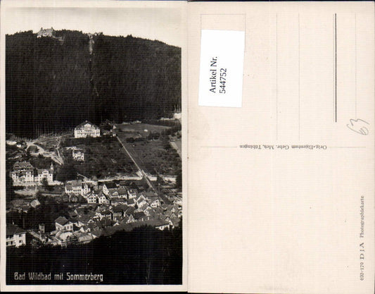 544752, great AK Wildbad with Sommerberg