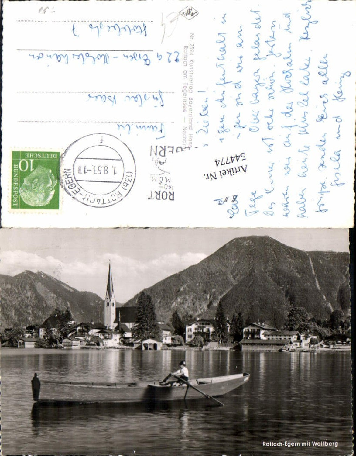 544774, Tegernsee Boat Wallberg Rottach Egern