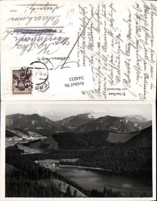 544833,Erlaufsee bei Mariazell Maria Zell Mitterbach