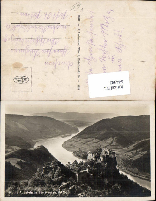 544993,Ruine Aggstein in der Wachau Aggsbach