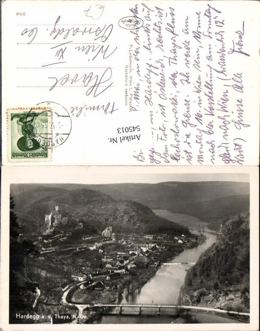 545013,Foto-AK Hardegg an der Thaya
