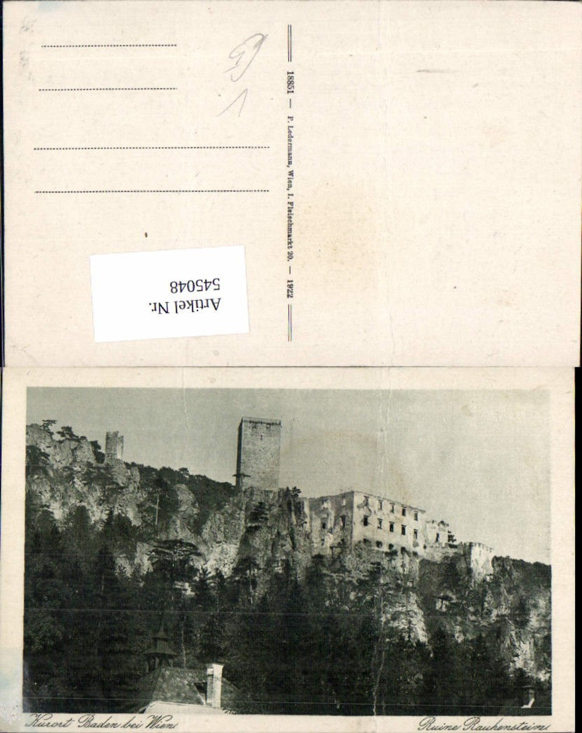 545048,Baden bei Wien Rauhenstein
