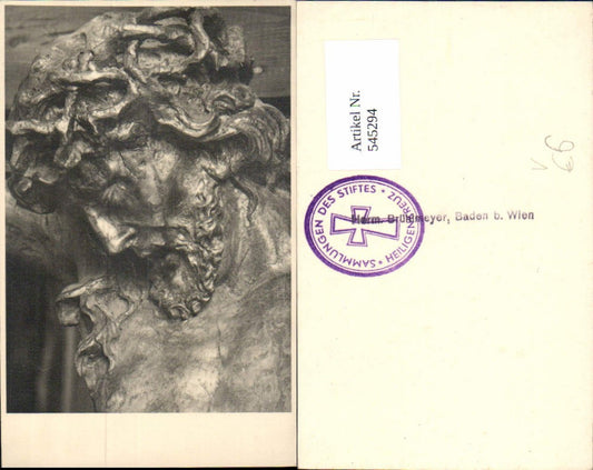 545294,Foto-AK Heiligenkreuz pub Hermann Brühlmeyer Baden