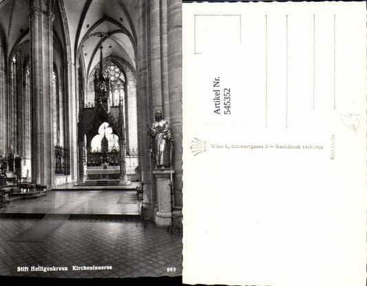 545352,Heiligenkreuz Kirche Innen