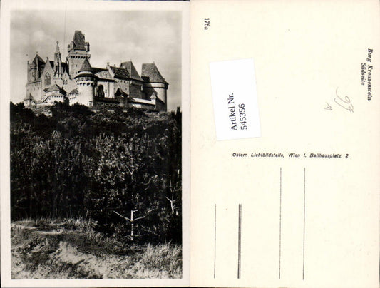 545356,Burg Kreuzenstein bei Leobendorf