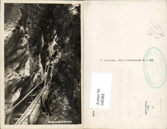 545362,Steinwandklamm Türkenloch b. Furth Weißenbach Altenmarkt a.d. Triesting