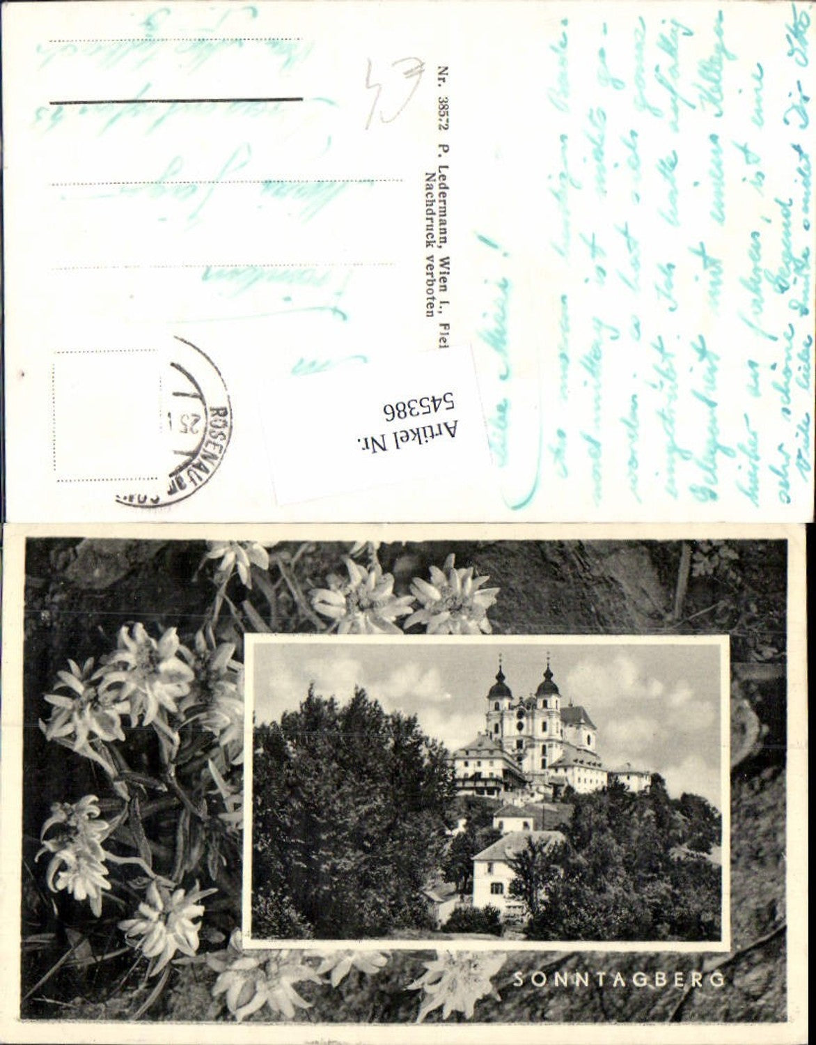 545386,Passepartout Edelweiss Sonntagberg b. Rosenau Kematen