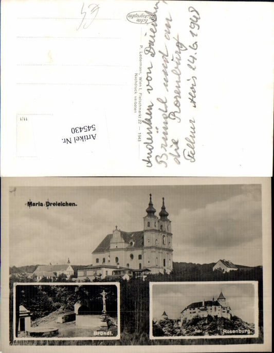 545430,Maria Dreieichen bei Horn Rosenburg Bründl