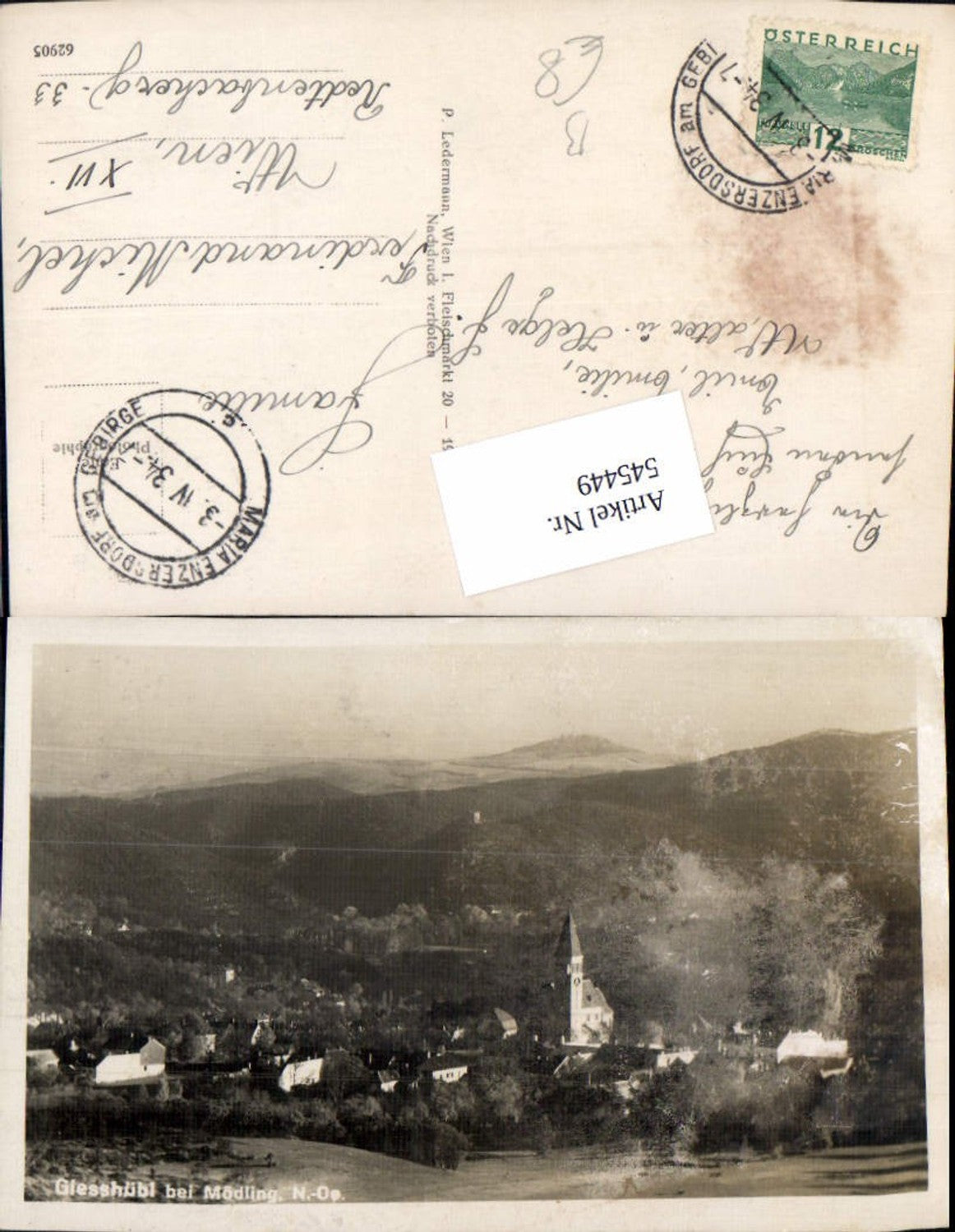 545449,Giesshübl bei Mödling Maria Enzersdorf