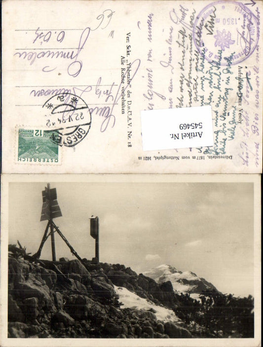 545469,Foto-AK Dürrenstein b. Langau Gaming Göstling Lunz Nottengipfel