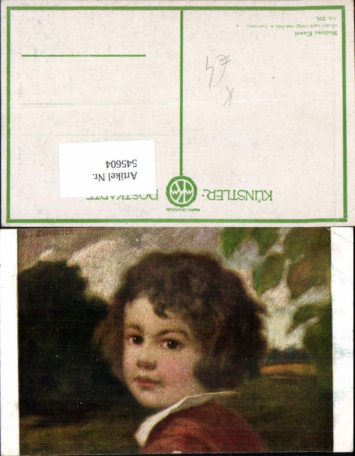 545604,Künstler AK Prof. Zumbusch Kinder Kind
