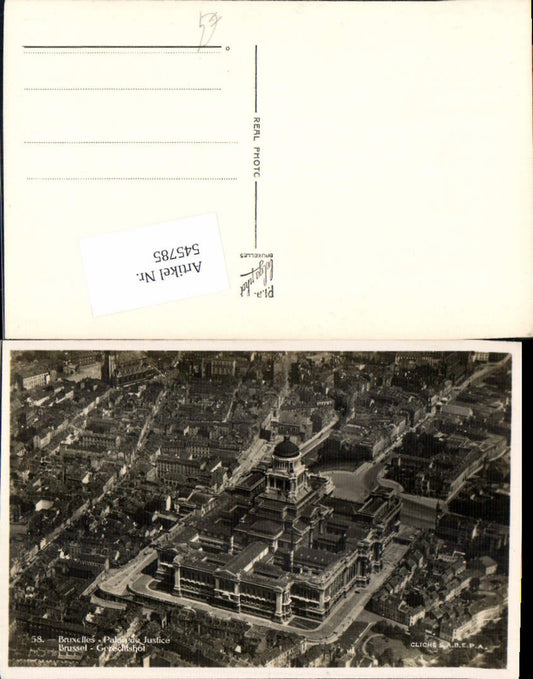 545785, Belgium Brussels Bruxelles great aerial view Court of Justice