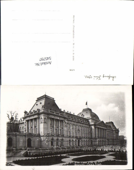 545797,Belgium Brüssel Bruxelles Palais Royal