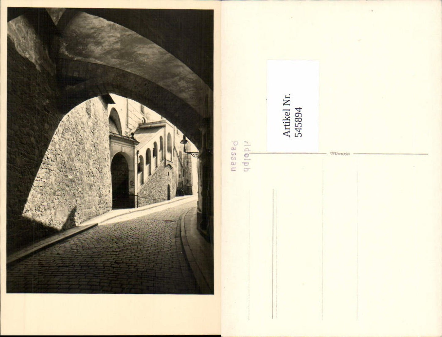 545894,tolle Foto-AK Passau Stadt