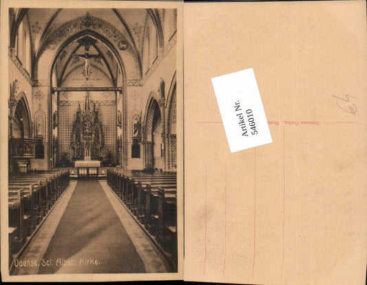 546010,Belgium Odense Albani Kirche