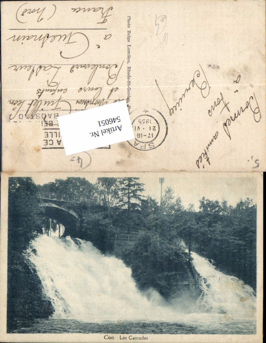 546051,Belgium Coo Les Cascades Stavelot waterfall