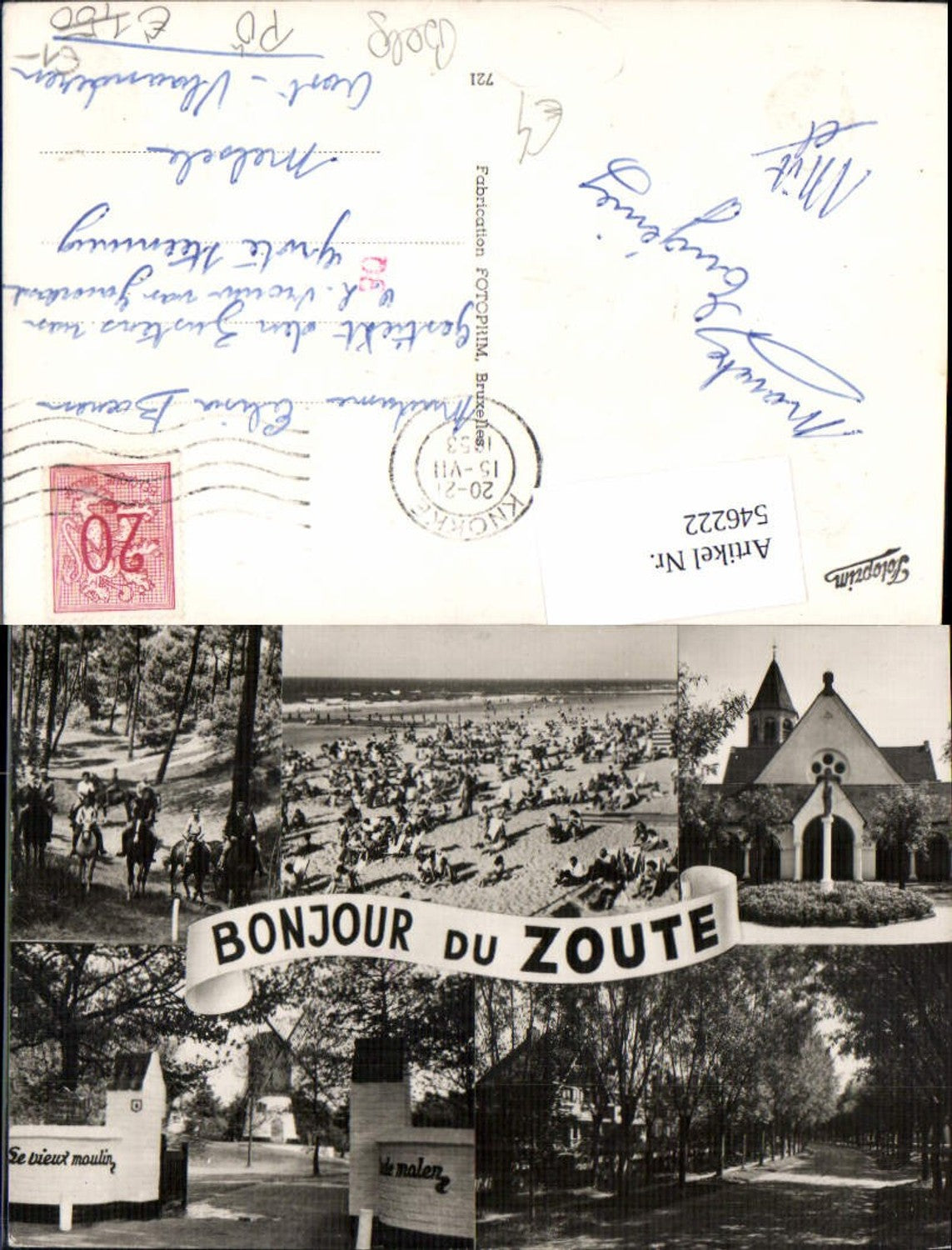 546222,Belgium Zoute b. Knokke Heist Brügge Bruges