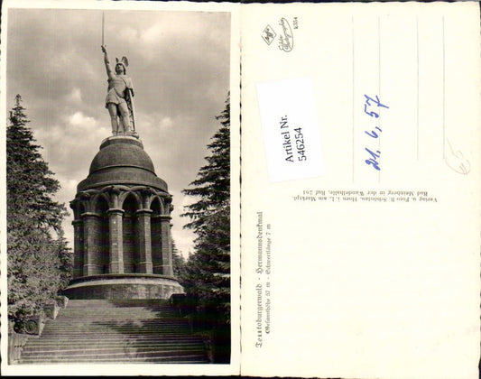 546254,Teutoburger Wald Hermannsdenkmal b. Detmold LK Minden Lübbecke