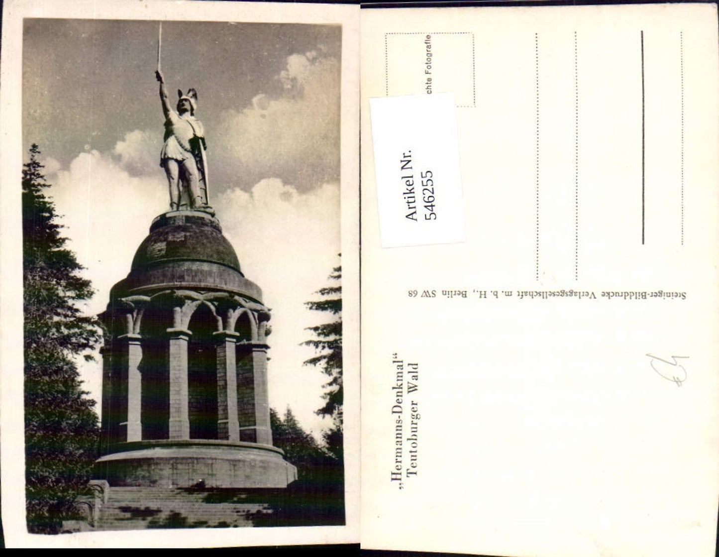 546255,Teutoburger Wald Hermannsdenkmal b. Detmold LK Minden Lübbecke