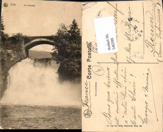 546399, Belgium Coo Waterfall Stavelot