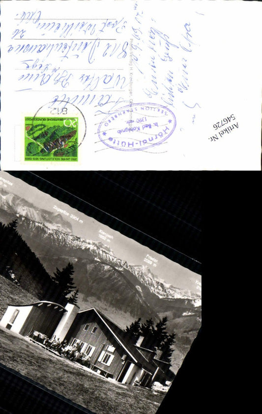 546726,Bad Kohlgrub Hörndle Hütte Hüttenstempel Sempel