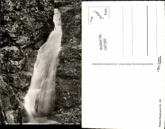 547283,Mittenwald an der Isar Laintal Wasserfall