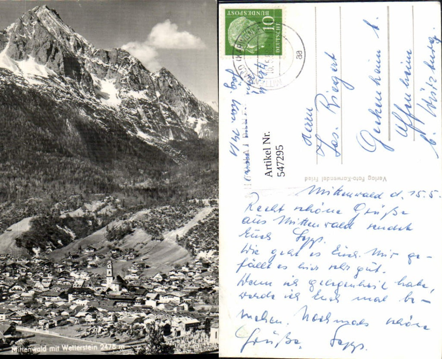 547295,Mittenwald an der Isar