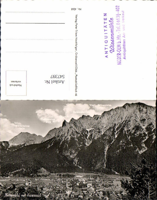 547397,Mittenwald an der Isar Karwendel